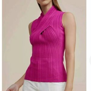 Acler windsor top in rib knit size 2. Never worn